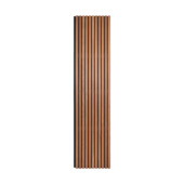 Lattenwand voor buiten halfrond 236x55 cm, dikte 34mm