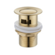 Atlantic wastafelafvoerplug Click pop-up goud