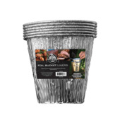 Pit Boss foliebakken vetemmer aluminium zilver 6 stuks