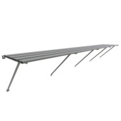 Royal Well kweektafel voor tuinkas Mary II groengrijs