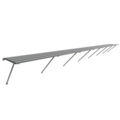 Royal Well kweektafel voor tuinkas Kate V groengrijs