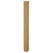 Duraline meubelpoot vierkant eiken 5x5x72 cm