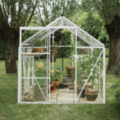 Royal Well Kate III kweekkas aluminium wit 6,0 m²