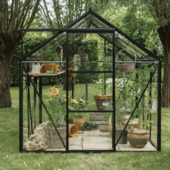 Royal Well Kate V kweekkas full option aluminium zwart 8,33 m²