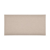 Kleurstaal wandkussen Boucle Taupe