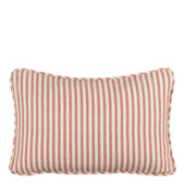 Kussen streep rood - l55xb35xh10cm