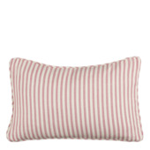 Kussen streep roze - l55xb35xh10cm