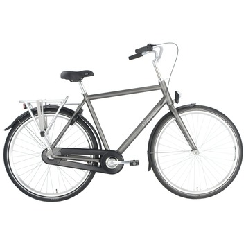 Stadsfiets Juno Heren matzwart