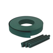 Giardino lint met clips RAL 6005 groen 50 mm