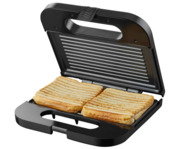 Tomado TGS2001S Tosti-ijzer Zwart/RVS