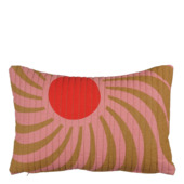 Kussen zon rood - l55xb35xh10cm