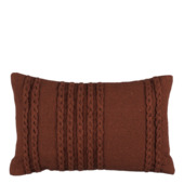 Kussen streep bruin - l55xb35xh10cm