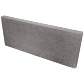 Stonewish opsluitband grijs 100 x 40 x 7 cm beton grijs
