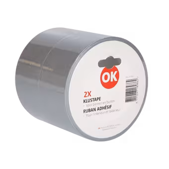 OK set met 2 klus- reparatietapes 25 m x 50 mm