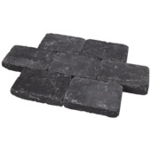 Stonewish Avenue klinker getrommeld Night 20 x 30 x 6 cm beton antraciet