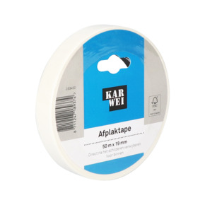 KARWEI afplaktape 50M x 19MM