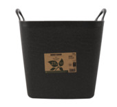 Flexibele kuip / emmer Zwart 27L (100% gerecycled)