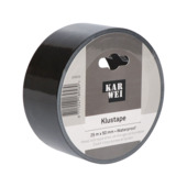 KARWEI klus- en reparatietape zwart 25 m x 50 mm