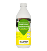 Weber transparante vloercoating 1 liter