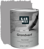 KARWEI grondverf voor binnen grijs 750 ml 