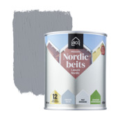 Lacq Produra Nordic beits mat Zweeds grijs 750 ml