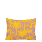 Kussen palmboom geel - l35xb25xh10cm