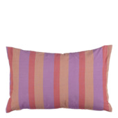 Kussen streep paars - l55xb35xh10cm