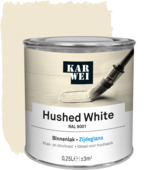 KARWEI binnenlak mat RAL 9001 hushed white 250 ml 