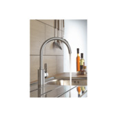 GROHE Get éénhendel keukenkraan met hoge uitloop Chroom