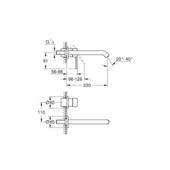 Grohe Colours Wastafelkraan Inbouw Essence New L Eengreep Koper