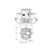 Grohe Colours Basisgarnituur voor Vrijstaande Badkraan Essence New