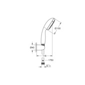 Grohe Vitalio Start 1 douchekop Ø10 cm