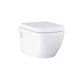 Grohe hangend toilet Ceramic met softclose wc bril
