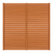 Schutting Modern keruing hardhout 180 x 180 cm