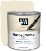 KARWEI binnenlak zijdeglans RAL 9001 hushed white 250 ml 