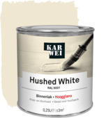 KARWEI binnenlak hoogglans RAL 9001 hushed white 250 ml