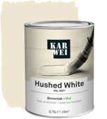 KARWEI binnenlak mat RAL 9001 hushed white 750 ml 