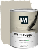 KARWEI binnenlak mat white pepper 750 ml 