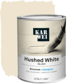 KARWEI binnenlak zijdeglans RAL 9001 hushed white 750 ml 