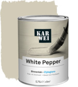 KARWEI binnenlak zijdeglans white pepper 750 ml 