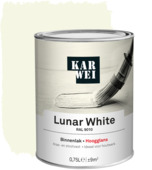 KARWEI binnenlak hoogglans RAL 9010 lunar white 750 ml 