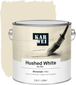 KARWEI binnenlak mat RAL 9001 hushed white 2,5 liter 