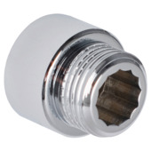 Sanivesk Kraanverlengstuk 1/2"Fx1/2"M L15mm Chroom