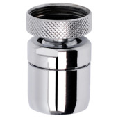 Sanivesk straalregelaar  M22F Draaibaar Chroom