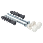 Sanivesk Potschroeven Wit 2 stuks