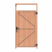 Tuindeur pakket Andalusië verticaal douglas hout 180 x 99 cm