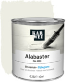 KARWEI binnenlak zijdeglans RAL 9003 alabaster 250 ml 