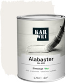 KARWEI binnenlak mat RAL 9003 alabaster 750 ml 