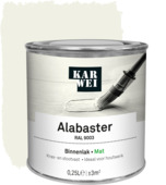 KARWEI binnenlak mat RAL 9003 alabaster 250 ml 