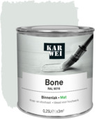KARWEI binnenlak mat RAL 9016 bone 250 ml 